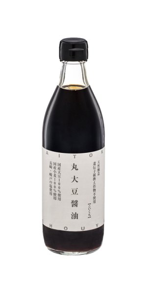 画像1: 丸大豆醤油　500ml (1)