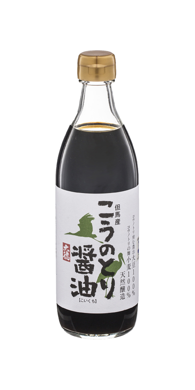 こうのとり醤油　500ml