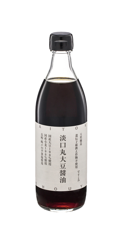淡口(うすくち)丸大豆醤油　500ml
