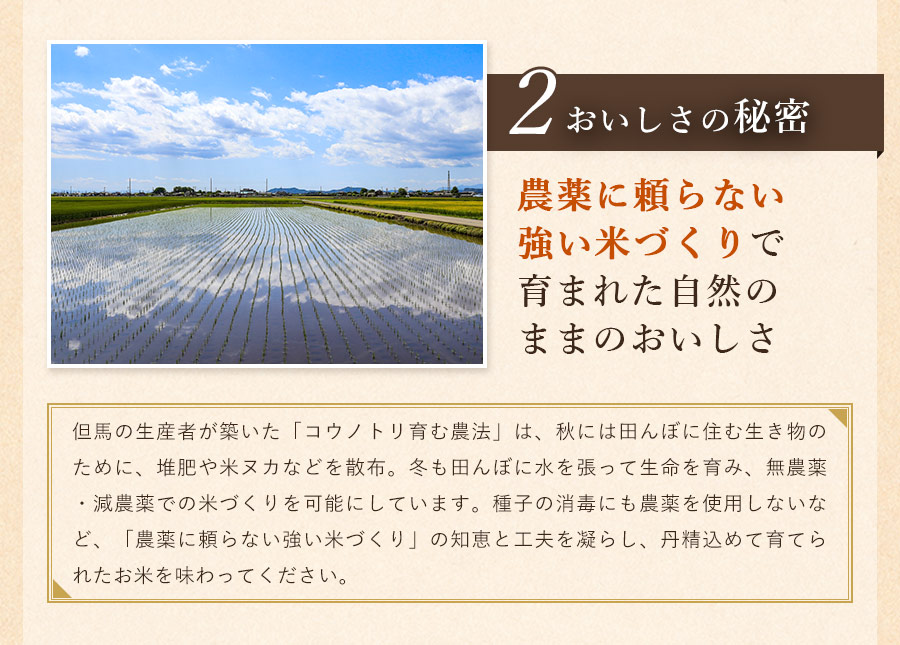 コウノトリ米